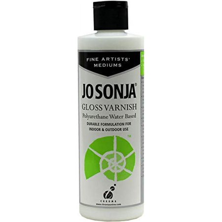 Jo Sonja Polyurethane Varnish Gloss - 8oz Bottle