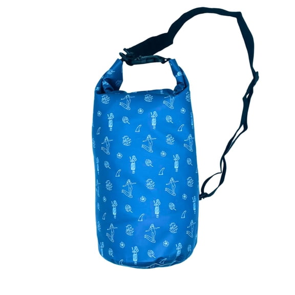 Drybag | Floating Waterproof Dry Bags in 3L | 5L |10L | 15L | Roll Top Dry Sack Keeps Gear Dry for Kayaking, Rafting, Boating, Swimming, Camping, Beach, Fishing (Hawaiian, 10L)