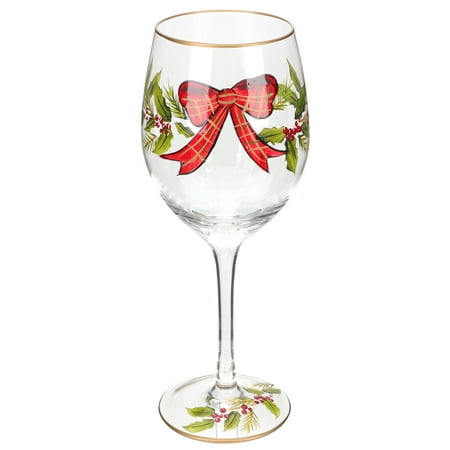 

BESTONZON Christmas Wine Glass Red Wine Glasses Champagne Cocktails Goblet Party Wine Cup
