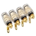 thumbnail image 4 of 24 Uds 4mm amplificador altavoz Terminal enlace post conector tipo banana, 4 of 4