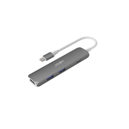 【在庫一掃】【OUTLET】JOBY ジョビー USB-C ハブ (4K HDMI, 2xUSB, PD ) JB01821-BWW【アウトレット】