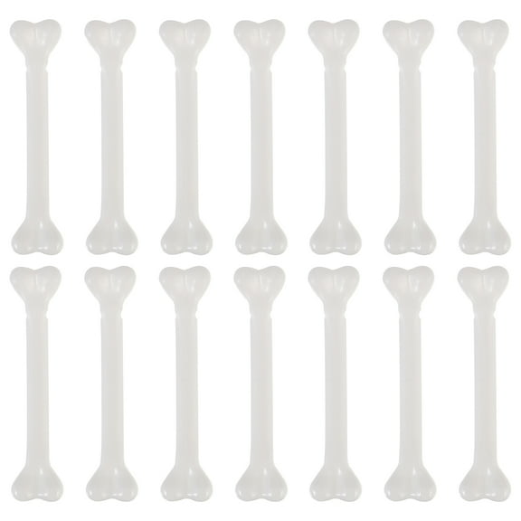 Parvistic 36Pcs Plastic Bones Halloween Props Festival Decorations for Decoration (White)