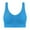 Blue, variant on Everyday Bras for Women Plus Size Rhinestones Print T-Shirt Bra Push up Full Coverage Bralettes Corset Underwear Blue Medium