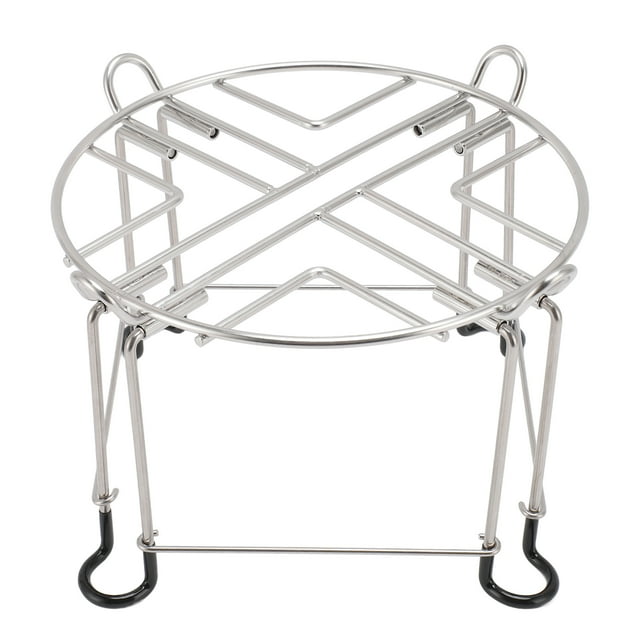 Water Filter Stand, Anti Slip Stainless Steel Countertop Stand 6in Tall 9in Diameter for Medium Water Filter System