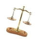 thumbnail image 2 of Children Toys 1 12 Scale Accessories Mini Balance Scales Model Mini House Decor Simulated Scale Adorn Brass Weighing Scale, 2 of 5