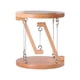 thumbnail image 1 of Decoración de mesa flotante de madera | Juguete de física y decoración del hogar | Escultura de tensión de madera de haya para escritorio o estantería | Regalo único y adorno científico, 1 of 1