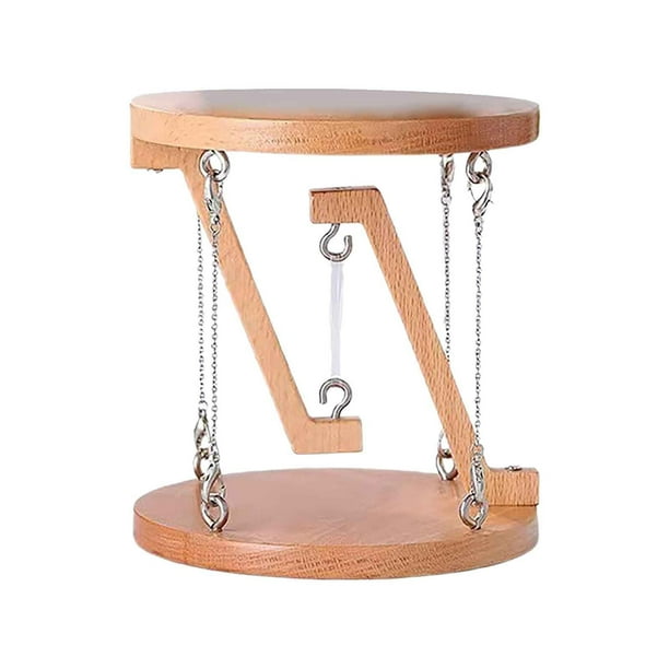 pstuiky Mesa flotante de madera para decoración del hogar pequeños adornos.
