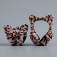 thumbnail image 1 of Orejeras con estampado de leopardo, cálidas orejeras de felpa de estilo europeo y americano para invierno, orejeras de felpa con protección para los oídos, lindas orejeras plegables, 1 of 6