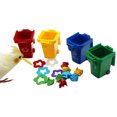 thumbnail image 1 of Caja de clasificación de colores, juguetes para pájaros, caja de herramientas de enseñanza, juguetes para loros, trucos, educación, juguetes interactivos para cacatúas, cuáqueros, agapornis ER, 1 of 4