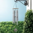 thumbnail image 4 of Woodstock Windchimes Chimes of Pluto Harbor Gray, Wind Chimes For Outside, Wind Chimes For Garden, Patio, and Outdoor Décor, 0"L, 4 of 8