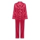 thumbnail image 5 of Pijama Prolriy para mujer, conjunto de manga larga con botones, ropa de dormir suave, ligera, cómoda, pantalones largos, ropa de estar en casa, conjuntos de pijama para mujer, conjuntos de estar para, 5 of 5