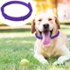 thumbnail image 3 of WDOplteas Collar antipulgas Anti-Ansiedad Impermeable Mascota Perro Gato Collar repelente insectos (Púrpura), 3 of 9