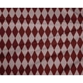 thumbnail image 4 of oneOone Polyester Lycra Maroon Fabric Argyle Check Sewing Craft Projects Fabric Prints By Yard 56 Inches Wide, 4 of 4