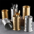 thumbnail image 2 of Stainless Steel Utensil Holder for Kitchen Forks Spoons and Chopsticks, 2 of 9