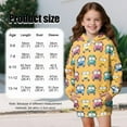thumbnail image 7 of Psesaysky Girls Sweatshirt Long Sleeve Hoodie Dress Pullover Sweater Oversized School Bus Print Clothes Kids Outfits Tops with Pocket for 7-8 Years, 7 of 7