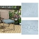 thumbnail image 5 of Cojín impermeable para sofá de exterior de 40 x 40 cm con esponja de alta densidad para muebles de patio resistentes a la intemperie. Aestivo | Azul marino | AESTIVO, 5 of 7