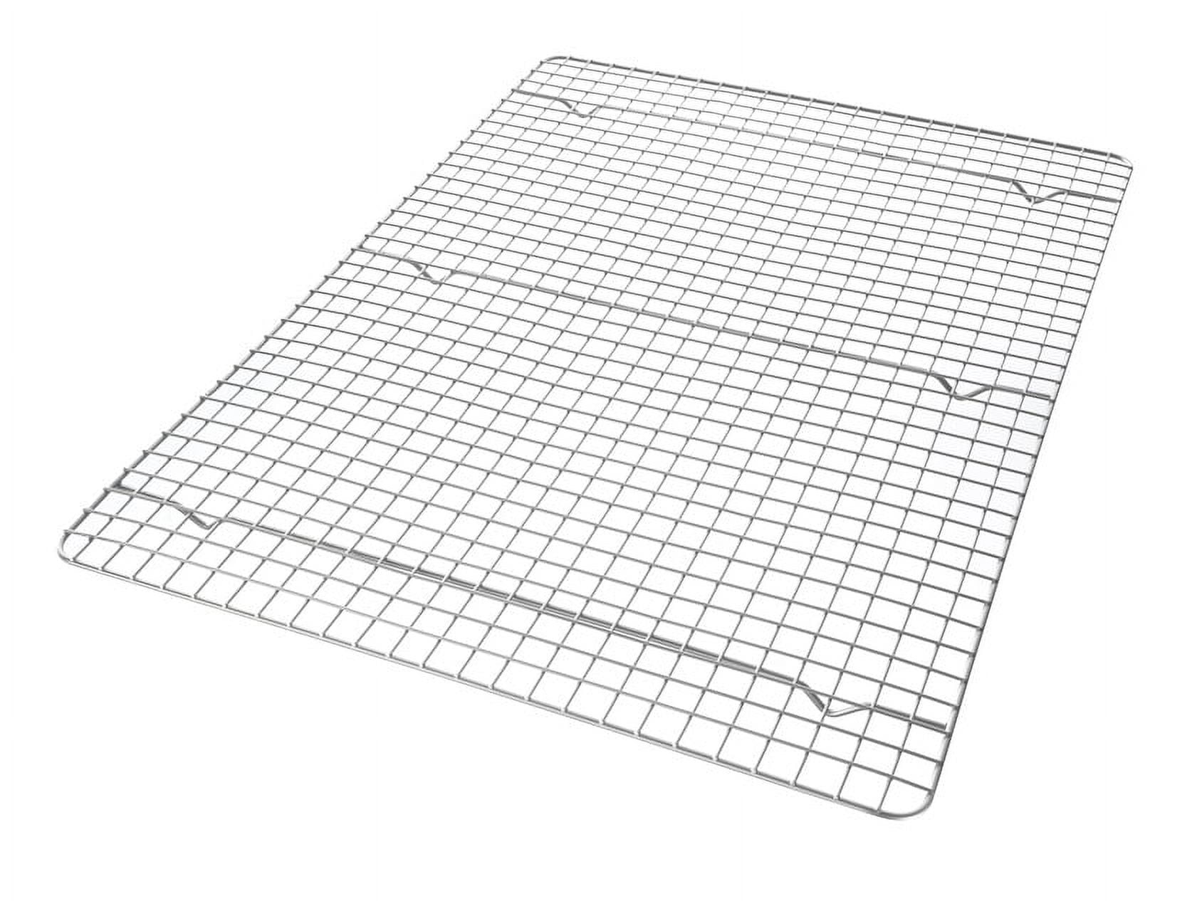 	USA Pan Bakeware Half Baking Sheet with Baking/ Cooling Rack, Nonstick, Aluminized Steel