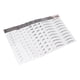 thumbnail image 5 of Pegatinas para cejas 10 pegatinas especiales para cejas tipo maquillaje uso desechable no tóxico fácil de usar para principiantes para diferentes maquillajes ANGGREK Otros, 5 of 8