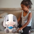 thumbnail image 3 of WQIANG Plush Toy - Sitting Floppy-Eared Rabbit, Soft and Cute Realistic Long-Eared Standing Plush Toy, 3 of 9