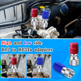 thumbnail image 3 of 5X R12 to R134a Conversion Kit,AC Retrofit Fitting Adapter Kit, 1/4inch Female , for Auto A/C Refrigerant System, 3 of 7