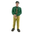 thumbnail image 4 of Yinanstore Figurine Miniature de Personnes Figurine Mini Personnes Table de Sable Micro Paysage Chemins de Fer Modèle de Simulation Personnes Figurine Peinte Modèle Papa, 4 of 8