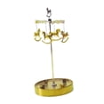 thumbnail image 3 of Candelabro giratorio BLESIY para centro de mesa acero inoxidable decoración para bodas Carrusel, 3 of 8