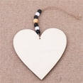 thumbnail image 2 of TopLLC Christmas Decorations Christmas Tree Pendants Wooden Window Door Pendants, 2 of 2