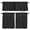 Black, variant on 3PCS Kitchen Curtain Valance and Tiers Set, Vintage Forest Green Kitchen Curtains Set Window Curtain Valances, Farmhouse Retro Solid Color Linen Texture Rod Pocket Bedroom Cafe Curtain 24'' Length