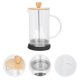 thumbnail image 3 of Leche manual BUBBLER GRAN CAFIL CAFÉ CAFÉ CAFÉ CAFÉ BONE BUBBLER GRANTE PRENSA POT HOMEMAXS 13621538-MX, 3 of 6