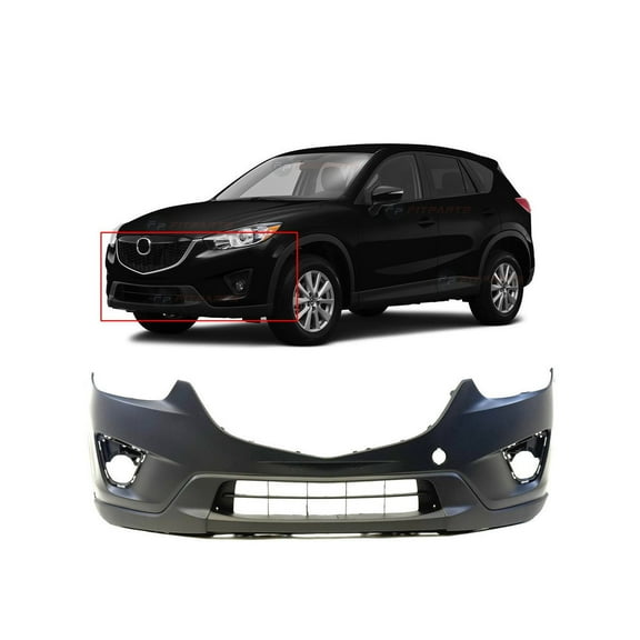 DCP Front Bumper Cover For Mazda CX-5 2013-2016 Primed KD4550031BB MA1000236