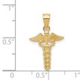 thumbnail image 2 of Pendentif Médical Caducée en Or Jaune 14K, 2 of 2