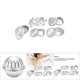 thumbnail image 5 of Juego De Moldes Para Bombas De Baño Hechos A Mano De aleación De Aluminio, 9 Formas Exclusivas Para Manualidades Con Gas Y Herramientas Para Hacer Pasteles DIY, Kit De Moldes, 5 of 7