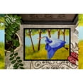 thumbnail image 3 of Carolines Treasures FHC1007JMAT Flying Blue Heron by Ferris Hotard Doormat 24x36 36"L x 24"W multicolor, 3 of 4