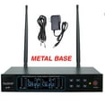 thumbnail image 6 of Boytone BT-56UM 120-Channel Dynamic Dual UHF Wireless Microphone System, Metal Cordless Mic and Base Set, Long Distance 200-240 Ft, 16 Hours Continuous Use for Concert, Studio, Party, Church, Karaoke, 6 of 7