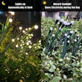 thumbnail image 5 of Luces solares al aire libre, luces solares oscilantes para jardín, luces solares impermeables de colores cambiantes, 5 of 5