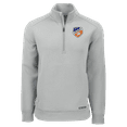 thumbnail image 2 of Men's-Cutter & Buck  Heather Gray FC Cincinnati Roam Eco Recycled Quarter-Zip Pullover Top, 2 of 3