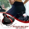 thumbnail image 7 of BUCKLOS Comfortable Extra Wide Bike Seat Cushion for Women Men, Exercise Bike/Stationary/Peloton Bike Seats Comfort Foam Padded, Waterproof Bicycle Saddles with Dual Shock Absorbing Ball, 7 of 7