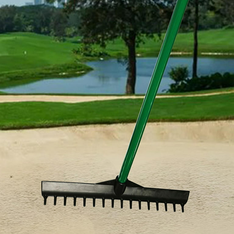 Standard Golf Bunker Rake Head Double-Sided Rake Head for Garden Sand Pitch  