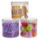 thumbnail image 4 of Slime Containers Juvale, paquete de 8 frascos de plástico transparente de 350 ml con tapas, 4 of 9
