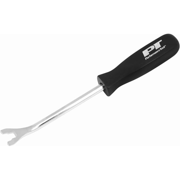 Performance Tool W80645 Heavy Duty Upholstery Panel Removal Tool with Chrome Plated Shaft and Easy Grip Handle for Marring-Free Use