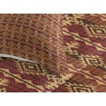 thumbnail image 3 of Ambesonne Ethnic Quilted Coverlet 3 Pcs, Style Ethnic, Queen Size, Ginger and Orange, 3 of 4