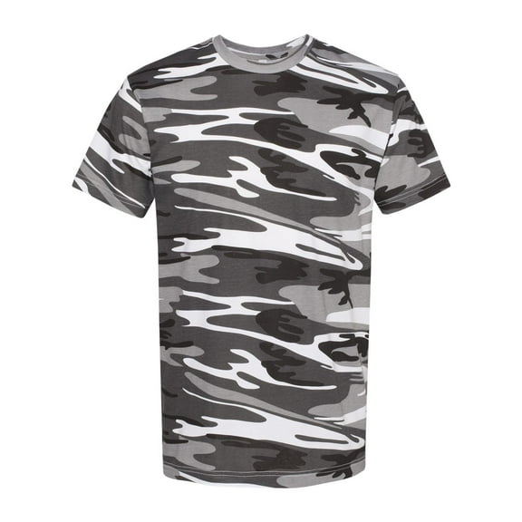 Men's Camo T-Shirt - URBAN WOODLAND - XL