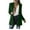 Green, variant on Meichang Blazers for Women Fashion Dressy Long Sleeve Suit Lapel Open Front Office Cardigan Lapel Blazer Formal Jacket with Pockets