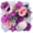wm05-style 1, variant on Vjnyvs Cloth Rose Flower Wall Panel DIY 3D Floral Backdrop Fake Wedding Party Decor