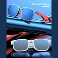 thumbnail image 4 of Gafas De Audio , Bisagra Flexible Gafas De Audio Marco Frontal Desmontable Cómodo Para El Hogar, 4 of 7