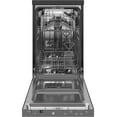 thumbnail image 4 of GE® 18" Stainless Steel Interior Portable Dishwasher with Sanitize Cycle, 4 of 5