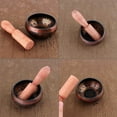 thumbnail image 3 of Cuenco tibetano de cobre martillado a mano para meditación y yoga, 8 cm, 3 of 13