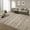 Taupe, variant on Garvee 9'x12' Living Room Area Rug Vintage Moroccan Geometric Rug Stain-Resistant Non-Shedding Floor Cover for Dining Room Office, Taupe