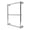 Chrome, variant on Kingston Brass DTC24183BB Maximilien 18" x 24" Brass Wall Mount 3-Tier Towel Rack, Brushed Brass