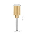 thumbnail image 2 of DEEPCRAFF 10Pcs Steel Caulk Nozzle Tips Golden Reusable Finishing Tool for Precise Joint Filling, 2 of 7